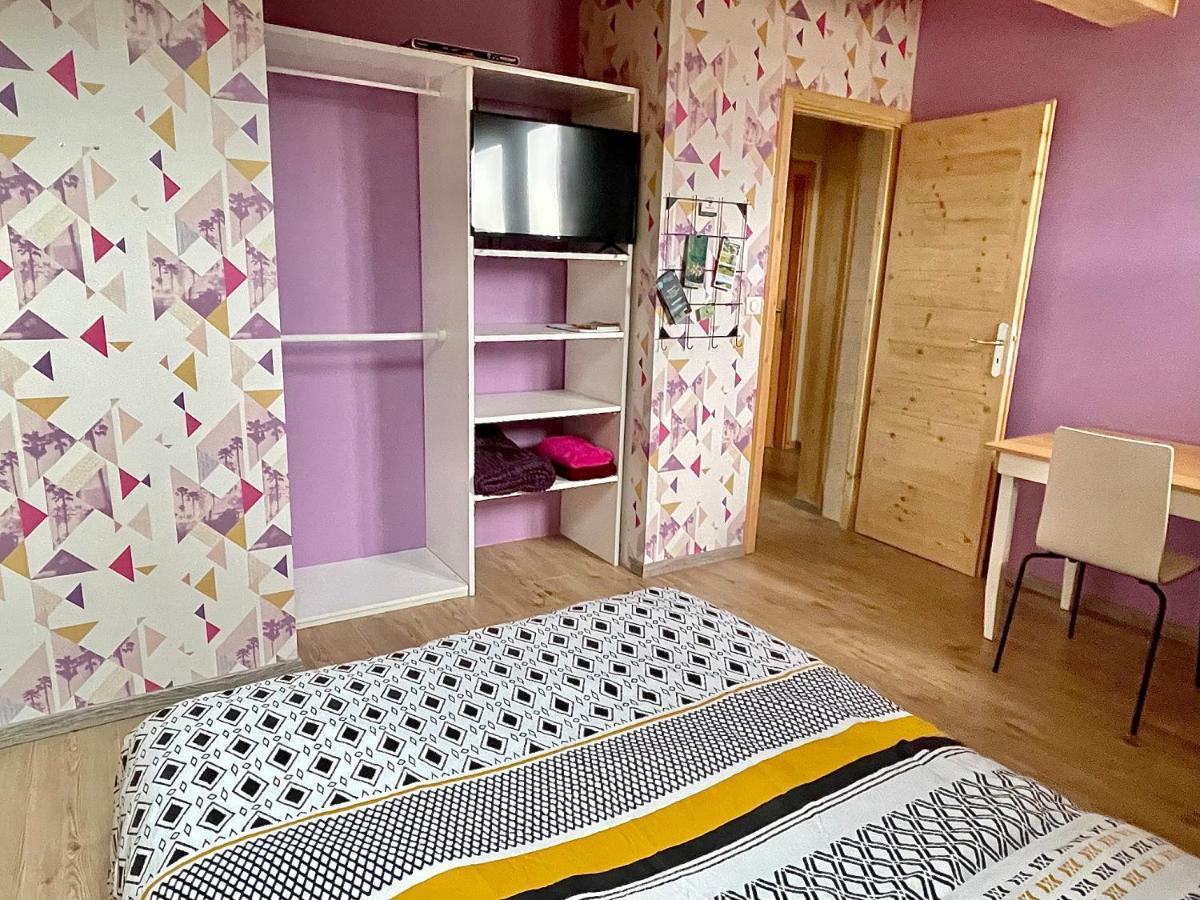 Chambre Privee Au Pied Des Pistes - Chambre Chez L'Habitant - Chaletnelda Com Lamoura Zewnętrze zdjęcie