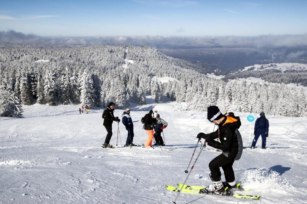 Chambre Privee Au Pied Des Pistes - Chambre Chez L'Habitant - Chaletnelda Com Lamoura Zewnętrze zdjęcie