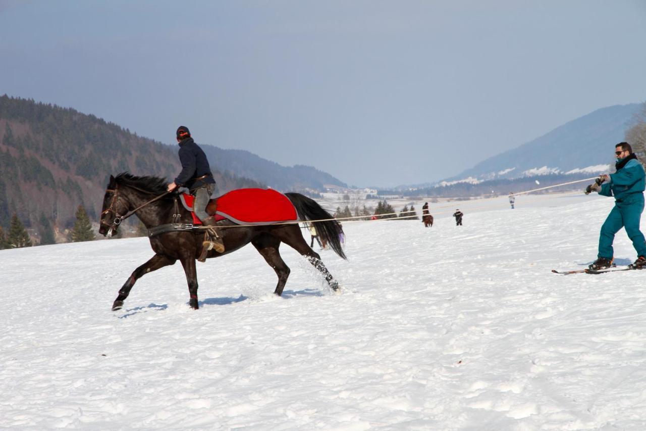 Chambre Privee Au Pied Des Pistes - Chambre Chez L'Habitant - Chaletnelda Com Lamoura Zewnętrze zdjęcie