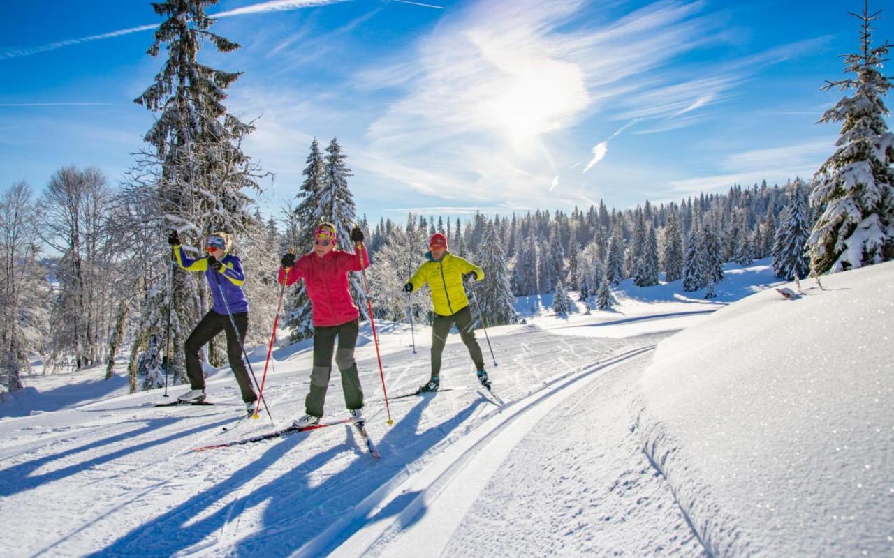 Chambre Privee Au Pied Des Pistes - Chambre Chez L'Habitant - Chaletnelda Com Lamoura Zewnętrze zdjęcie