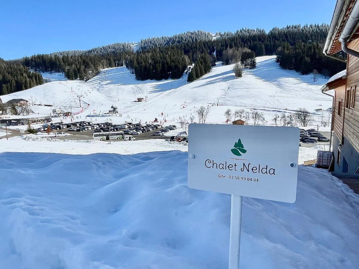Chambre Privee Au Pied Des Pistes - Chambre Chez L'Habitant - Chaletnelda Com Lamoura Zewnętrze zdjęcie